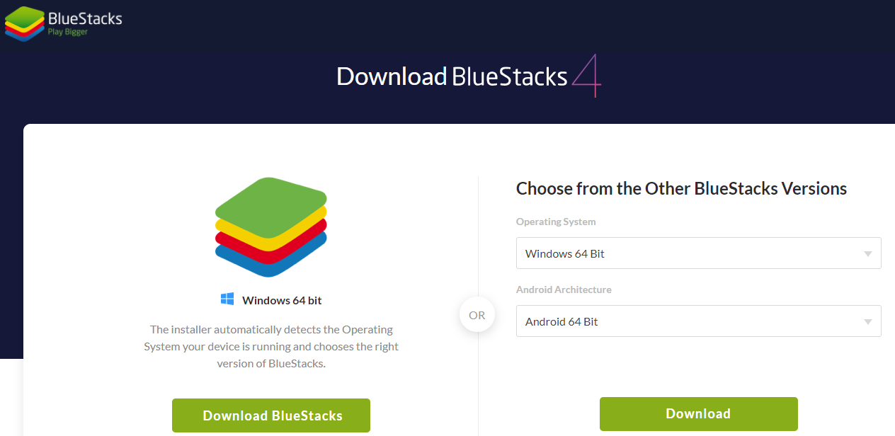 download bluestacks for windows 7 full version